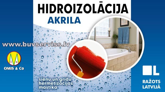 Akrila hidroizolācija - Omis, 