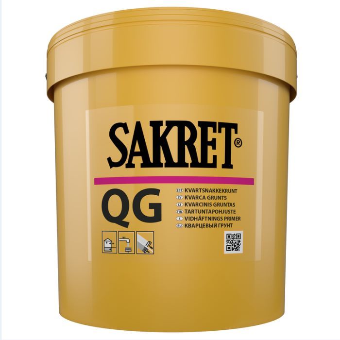 Sakret grunts QG baltā kvarca 5 kg