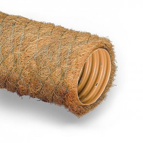 Wavin PVCU Drenāžas caurule ar kokosa filtru, 80/92mm