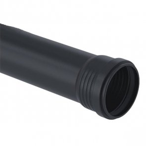 Geberit Silent-Pro Skaņu slāpējoša kanalizācijas caurule ar uzmavu, D50mm, 0.5m