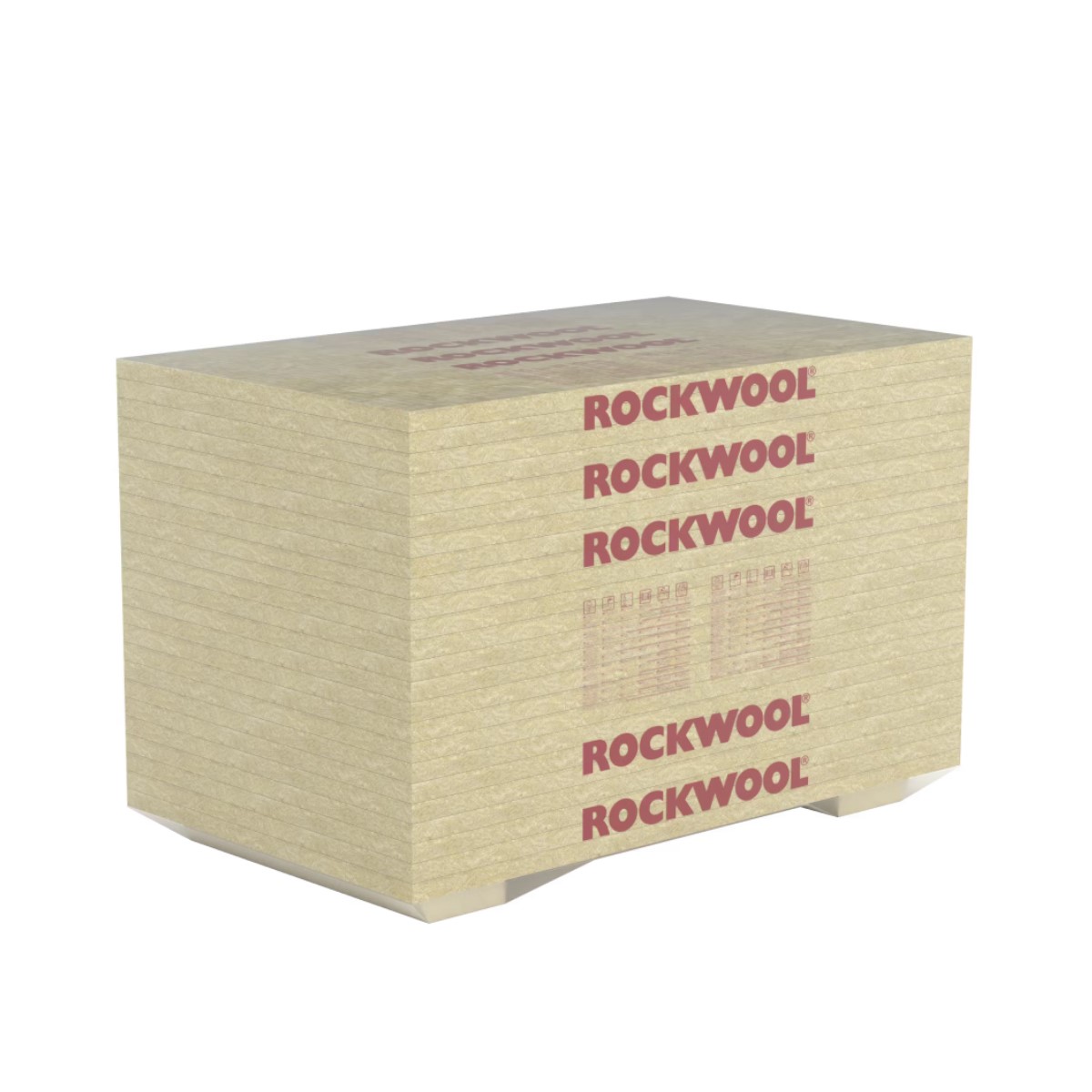 Rockwool Roofrock 60 Cietās akmens vates plāksnes jumtiem