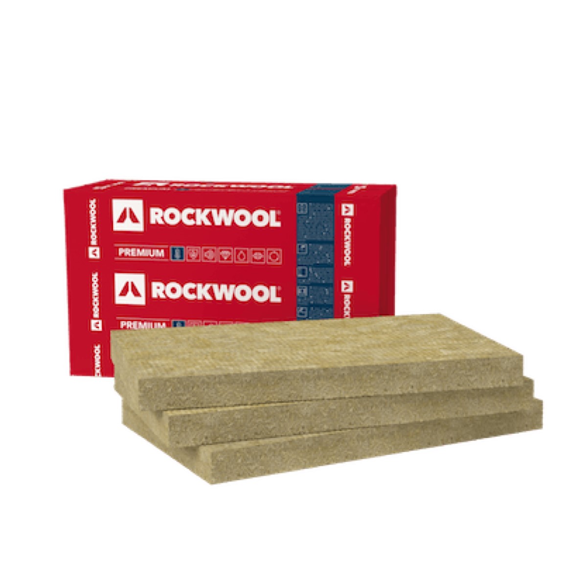 Rockwool Superrock Premium Akmens vate plāksnēs 50x565x1000mm, iepak. 8.475m2