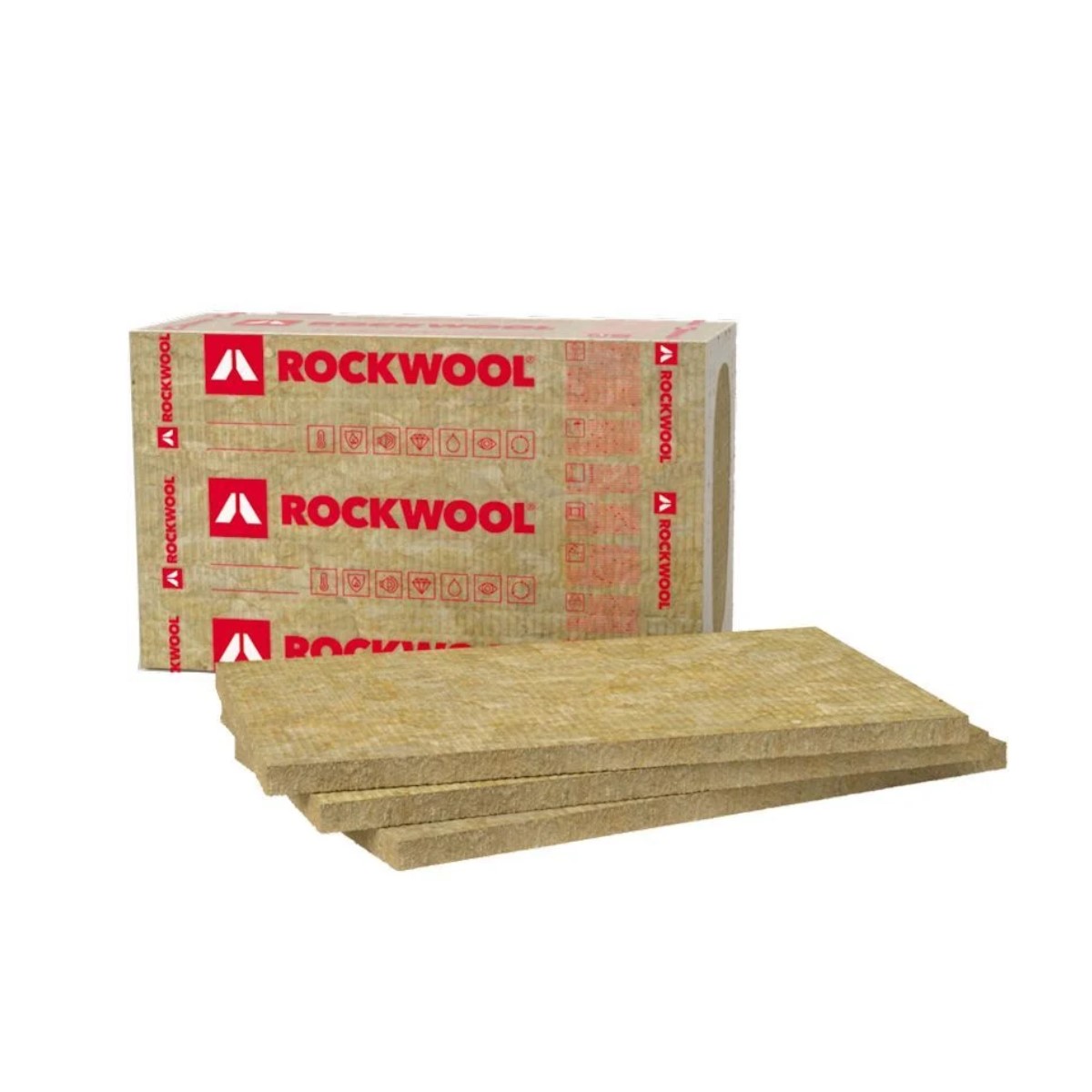 Rockwool Frontrock S Nedegošas akmens vates plāksnes fasādei