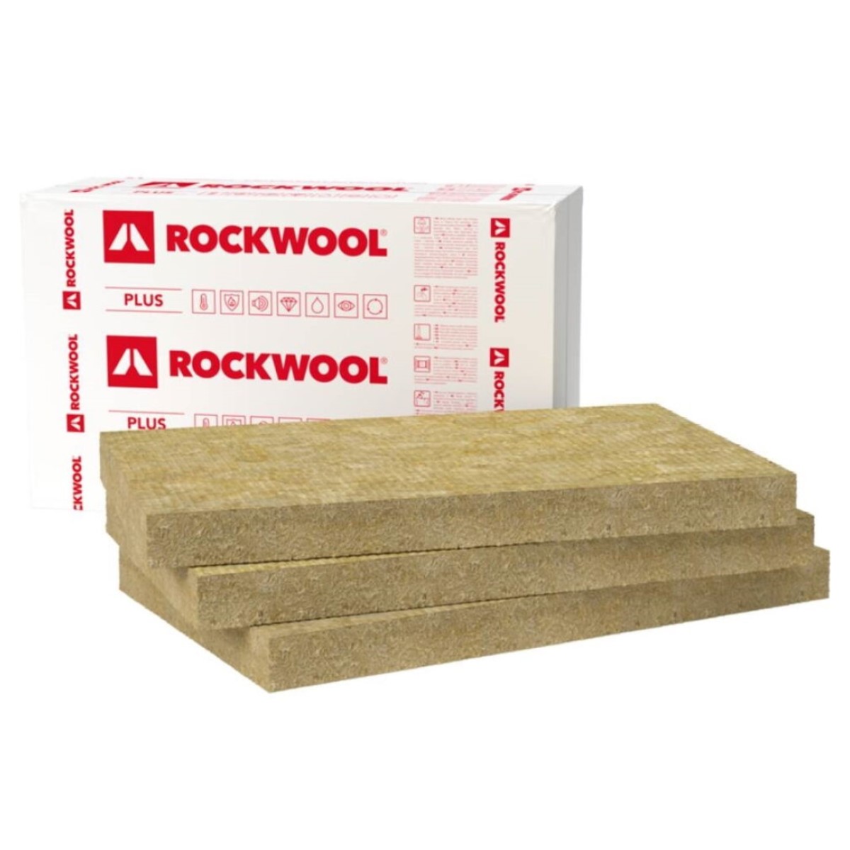 Rockwool Rockmin Plus Universālās akmens vates plāksnes 610
