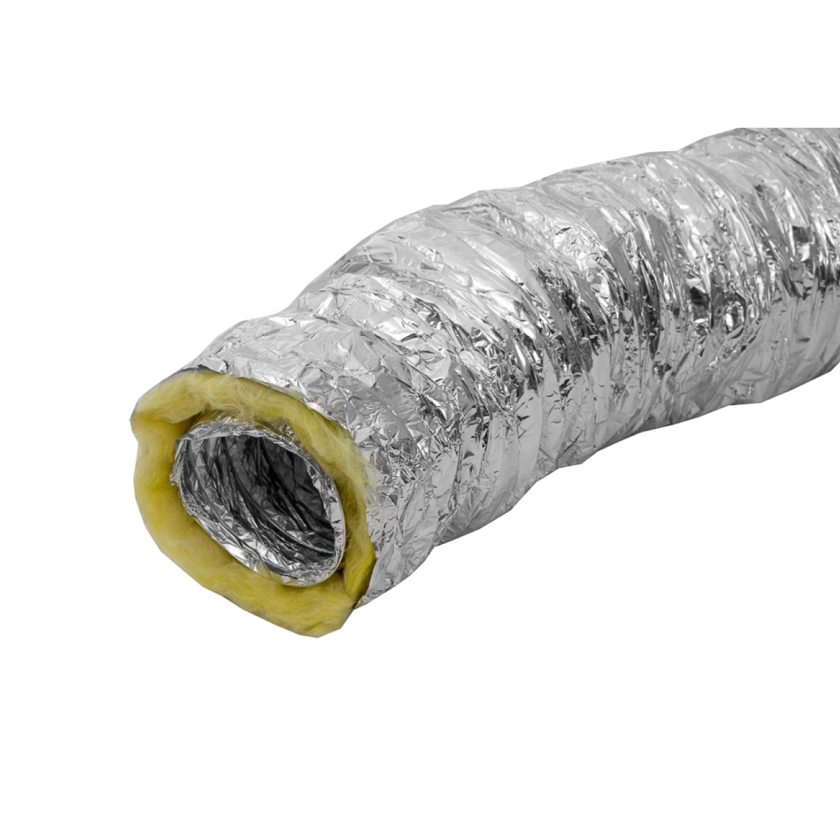 Europlast Воздуховод на проволочной основе, с термической изоляцией, Aluflex THERMO Ø100mm-10m