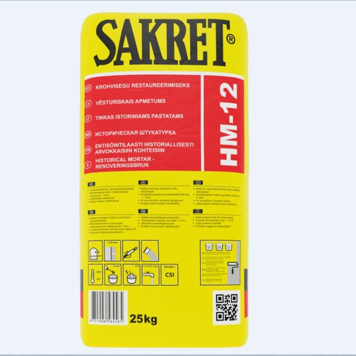 Sakret  Vēsturiskais apmetums HM 12