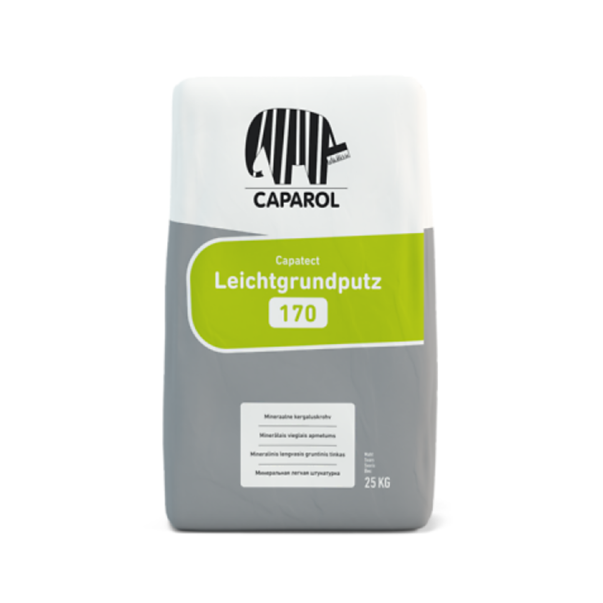 Caparol Capatect Capatect Leichtgrundputz 170  Vieglais cementa-kaļķa apmetums, 25kg