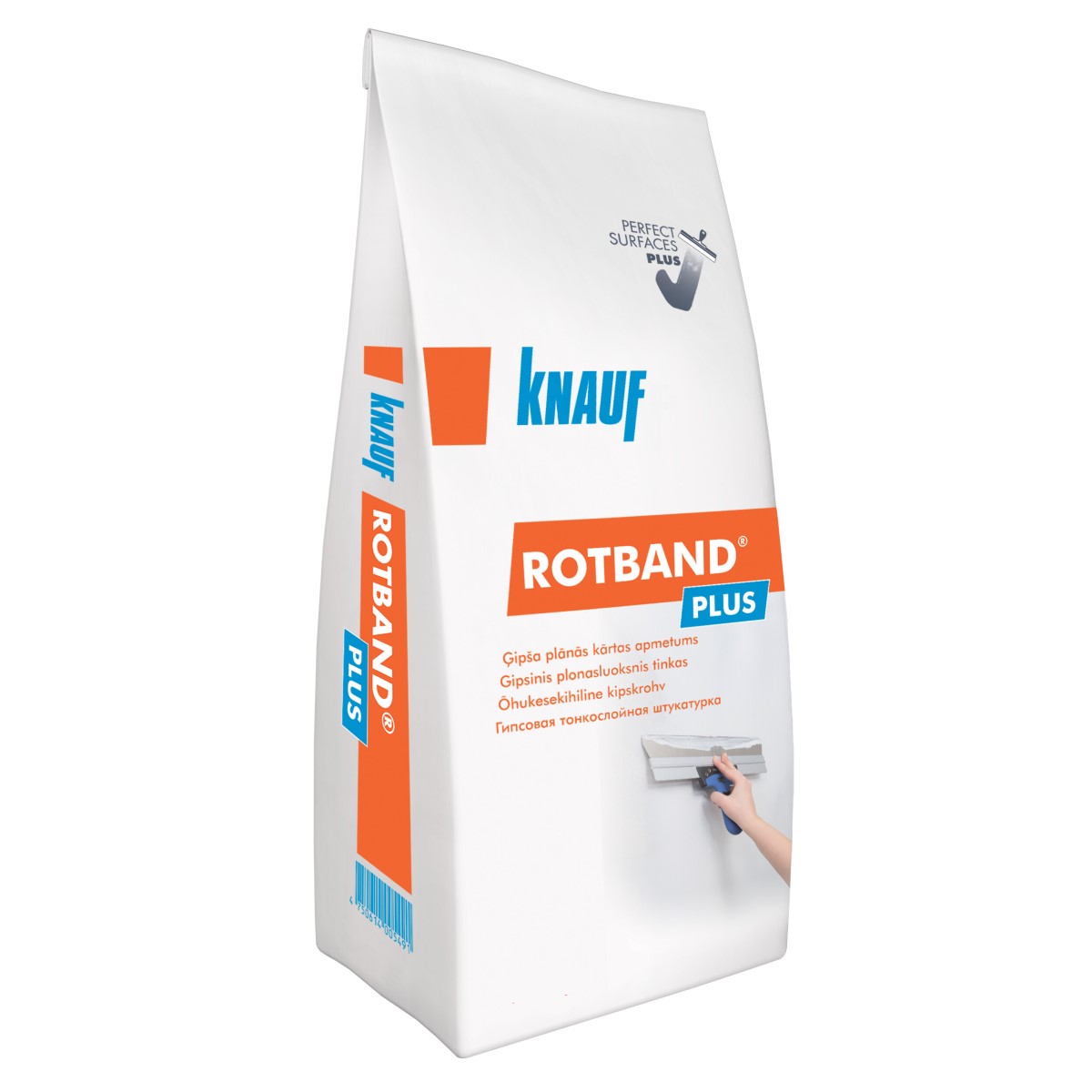 Knauf Rotband Plus Plānās kārtas ģipša apmetums sienām un griestiem