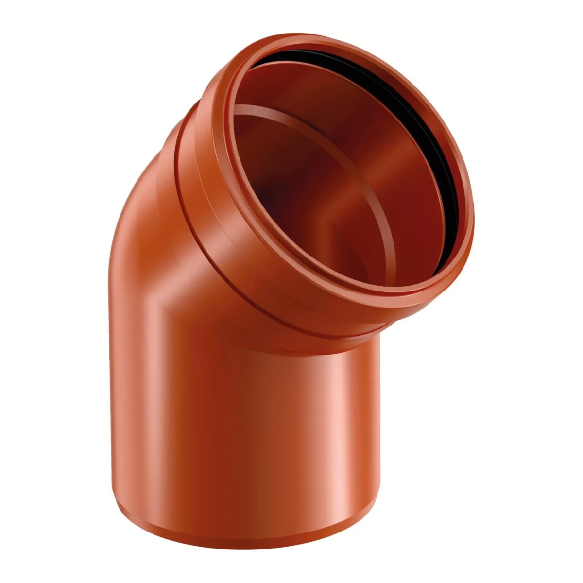 Uponor Infra Ultra Classic Ārējās kanalizācijas līkums