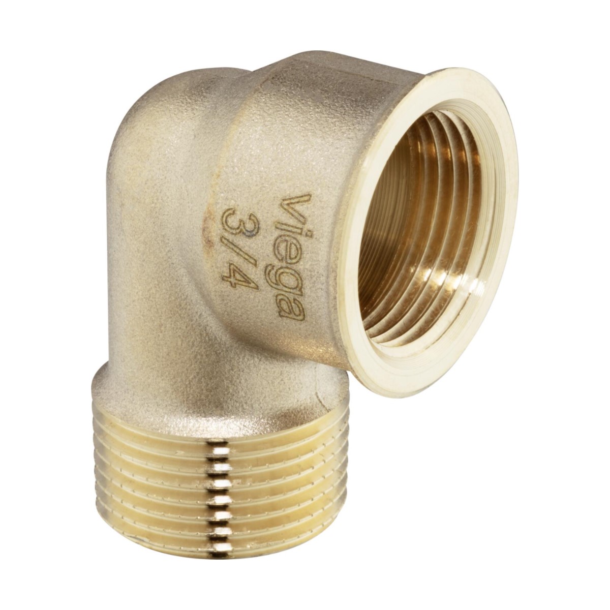 Viega Līkums 90°, iekšējā/ārējā vītne, bronza