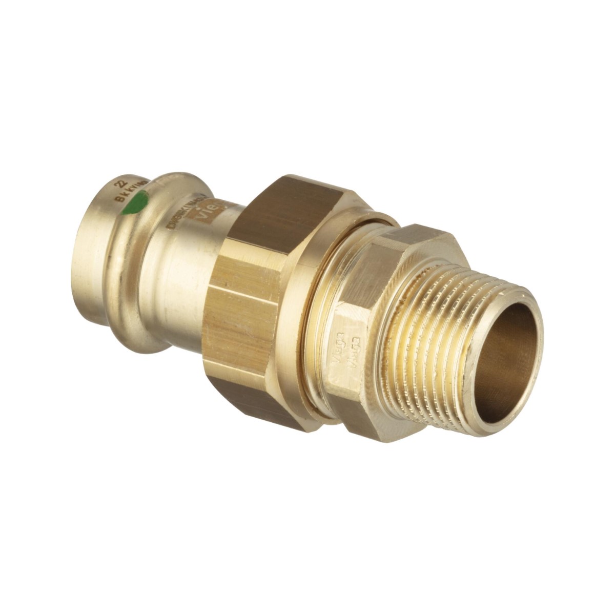 Viega Sanpress Skrūvsavienojums, ārējā vītne