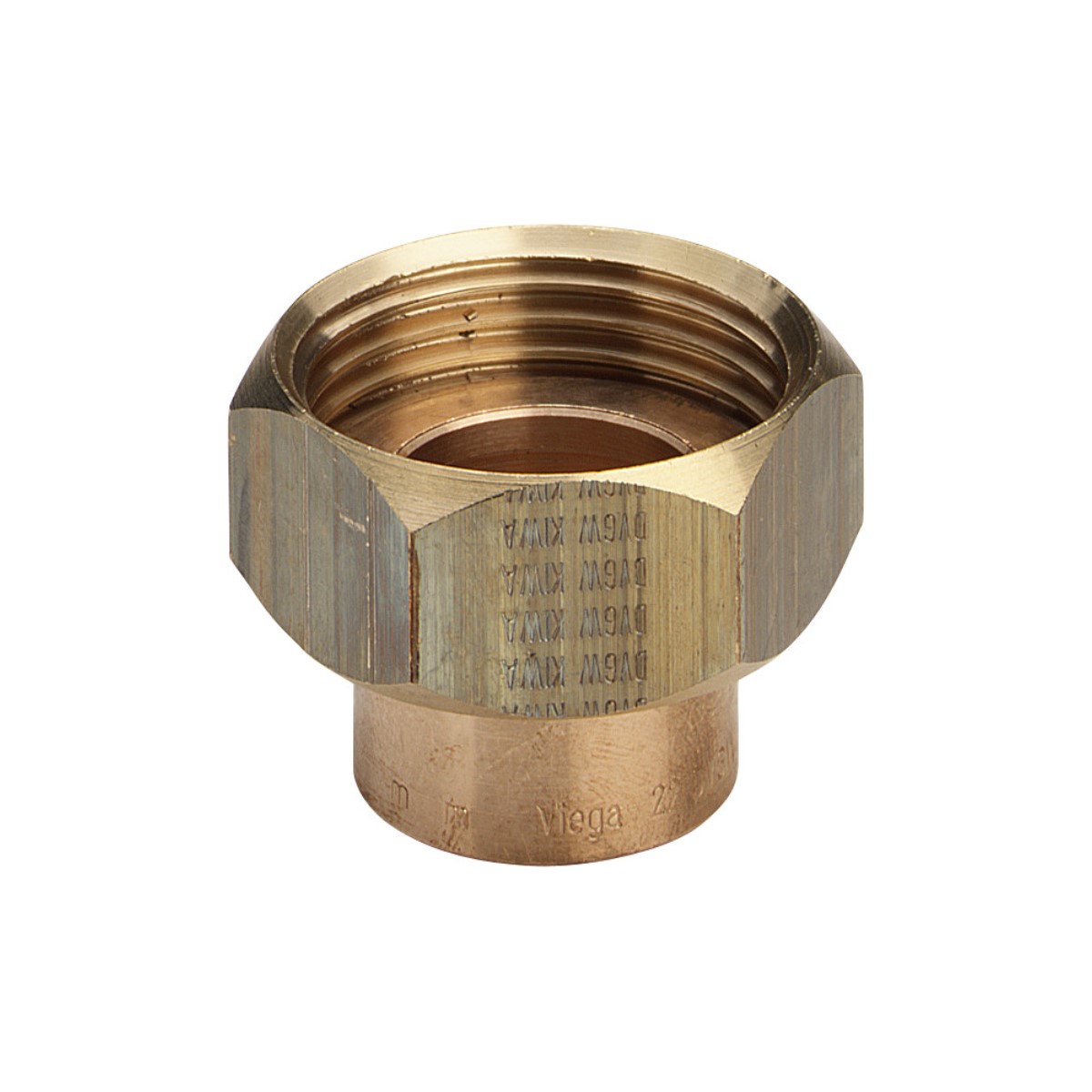 Viega Plakans skrūvsavienojums, iekšējā vītne