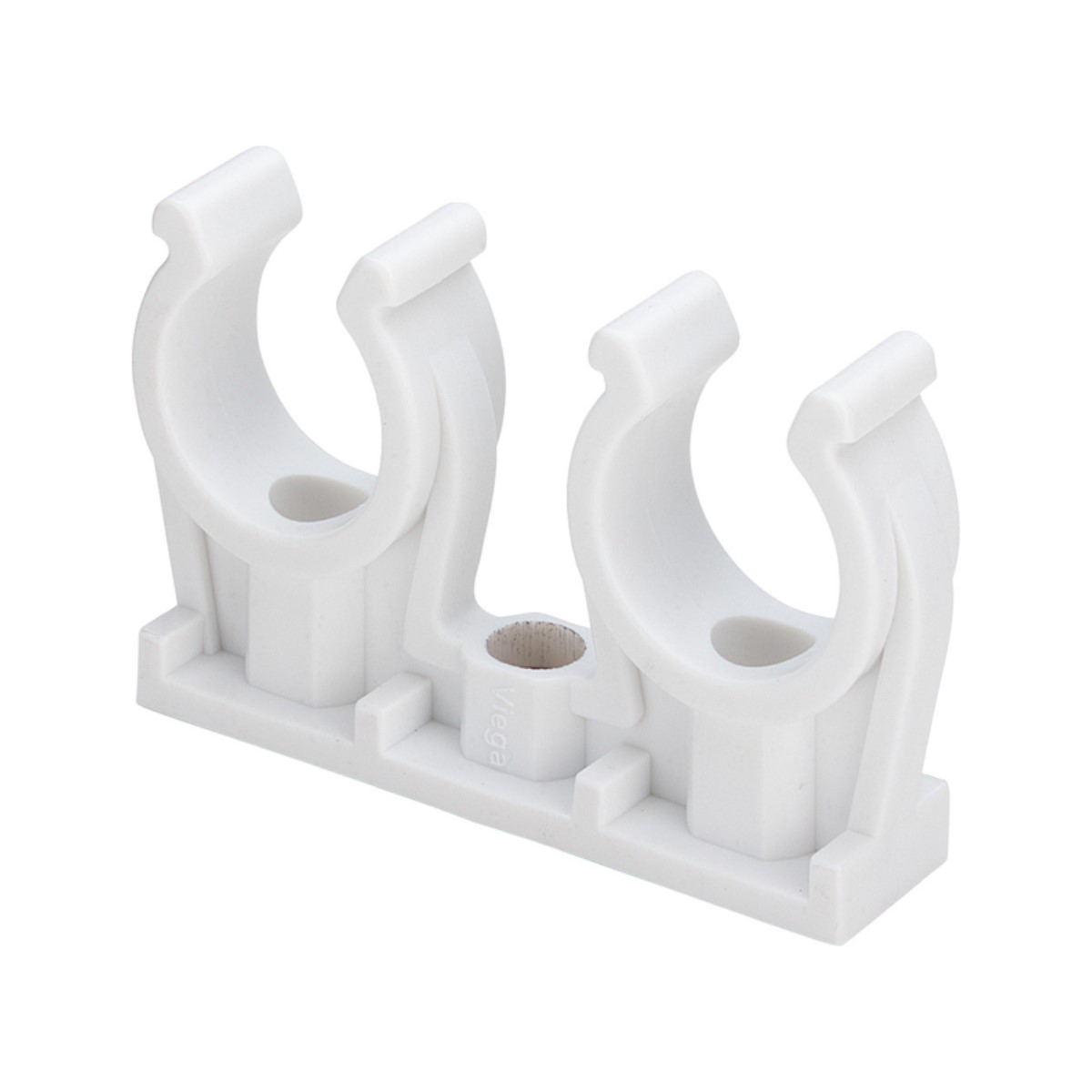 Viega Dubultais caurules stiprinājums