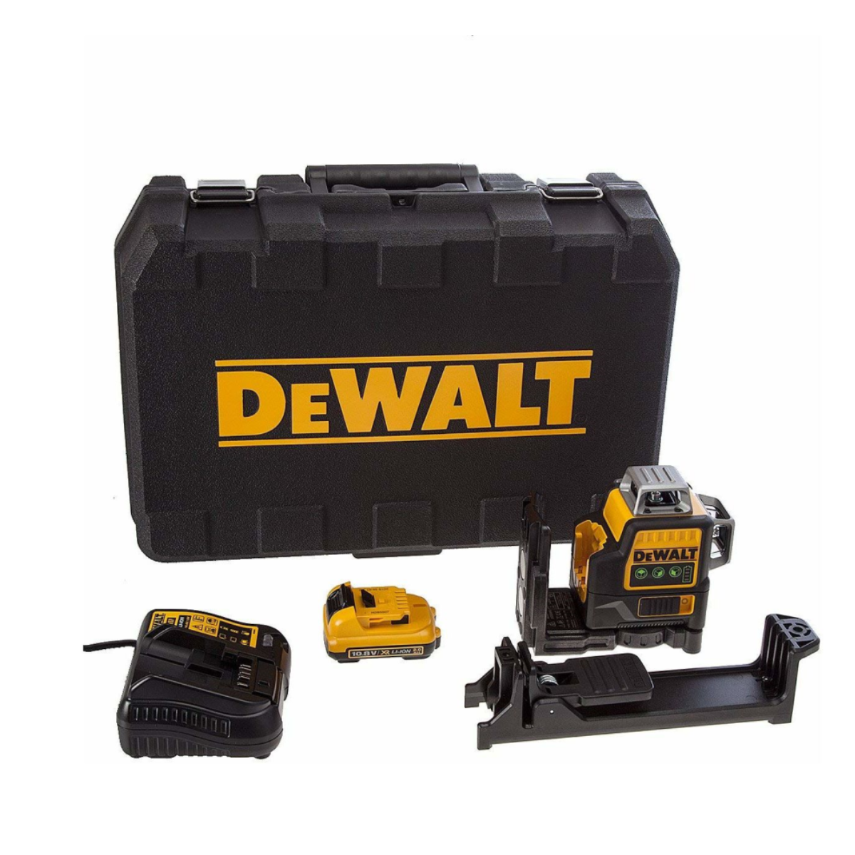DeWalt Поперечный лазерный уровень, 12V , zaļš