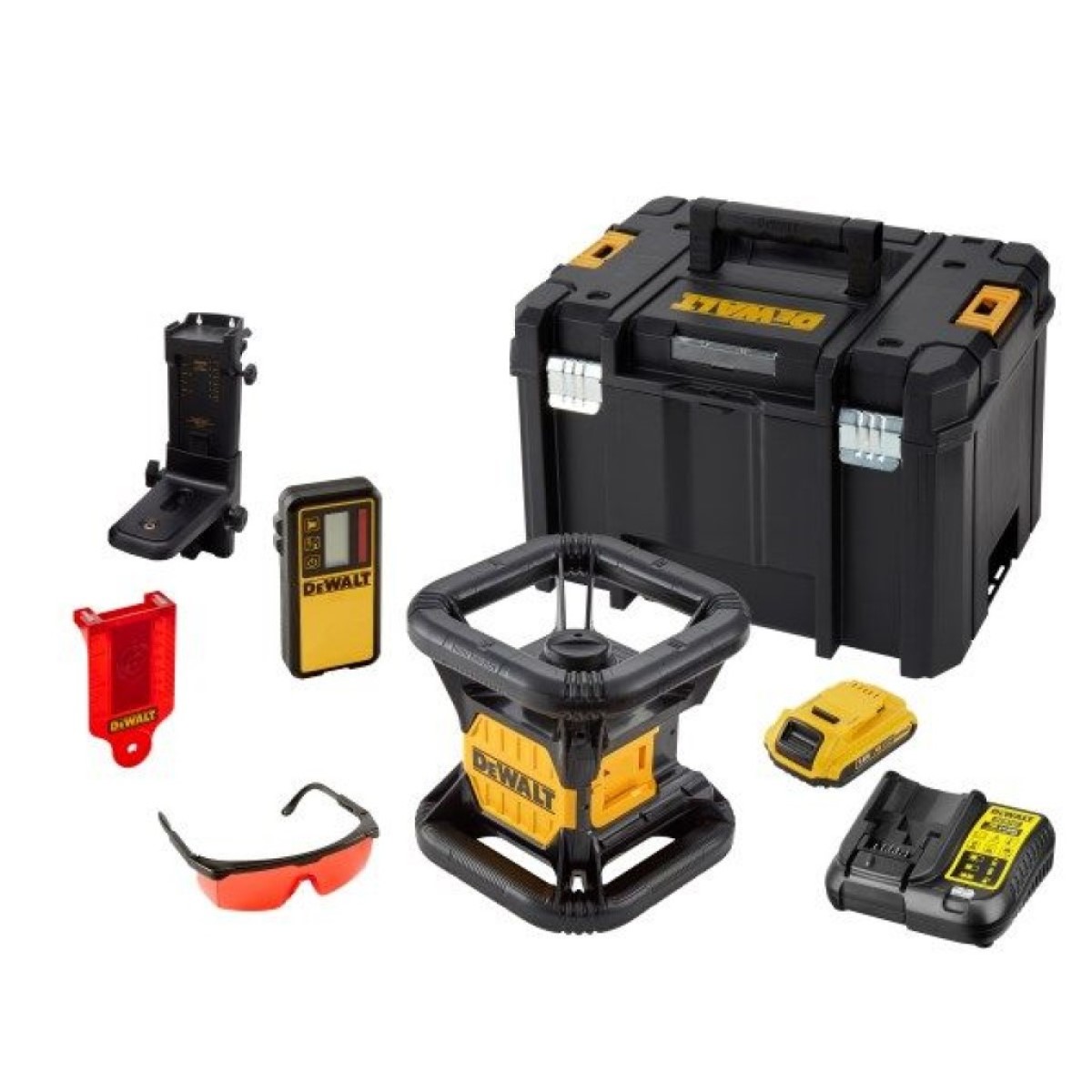 DeWalt Вращающийся лазер XR, 18 В, красный