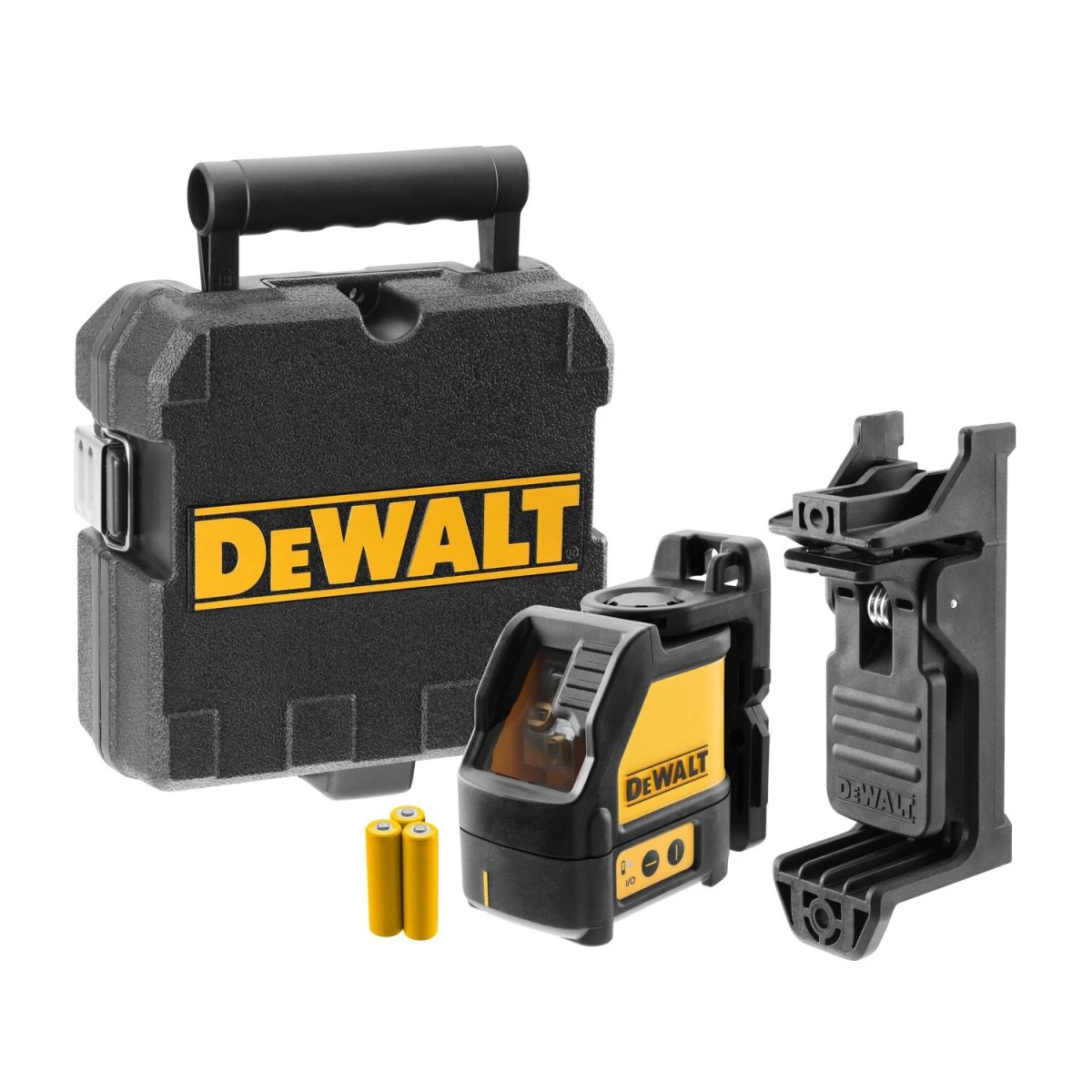 DeWalt Krustlīniju lāzera līmeņrādis.