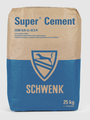 Schwenk CEM II/A-LL 42,5R (M500) Super+ Cement, 25kg