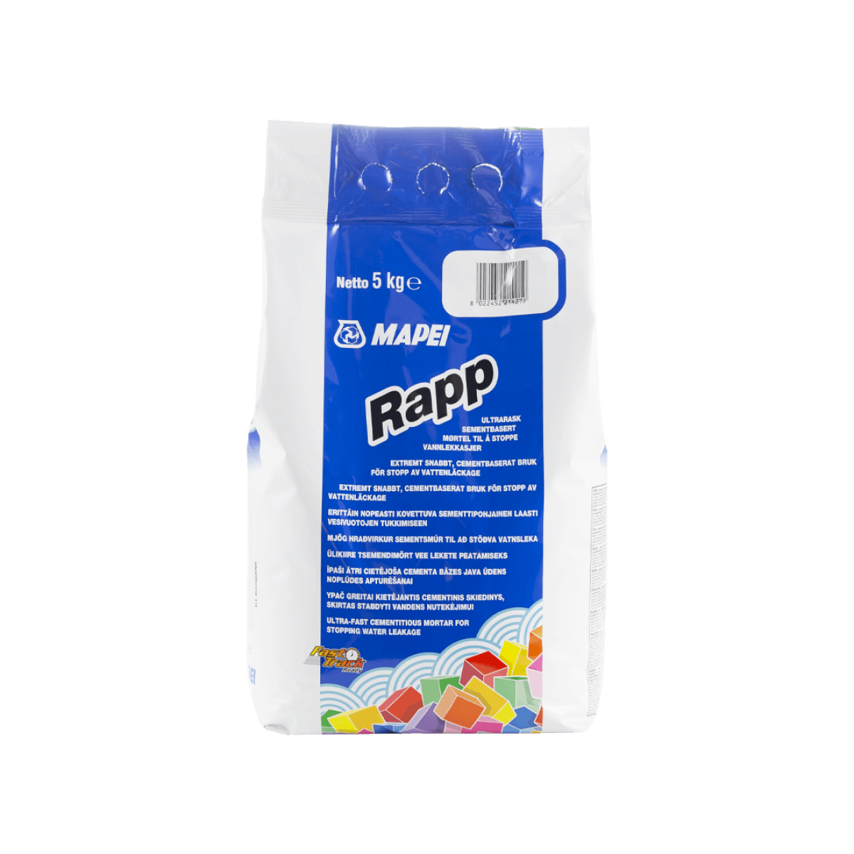 Mapei Rapp Быстрый цемент, затвердевает за 1 минуту, 5 кг