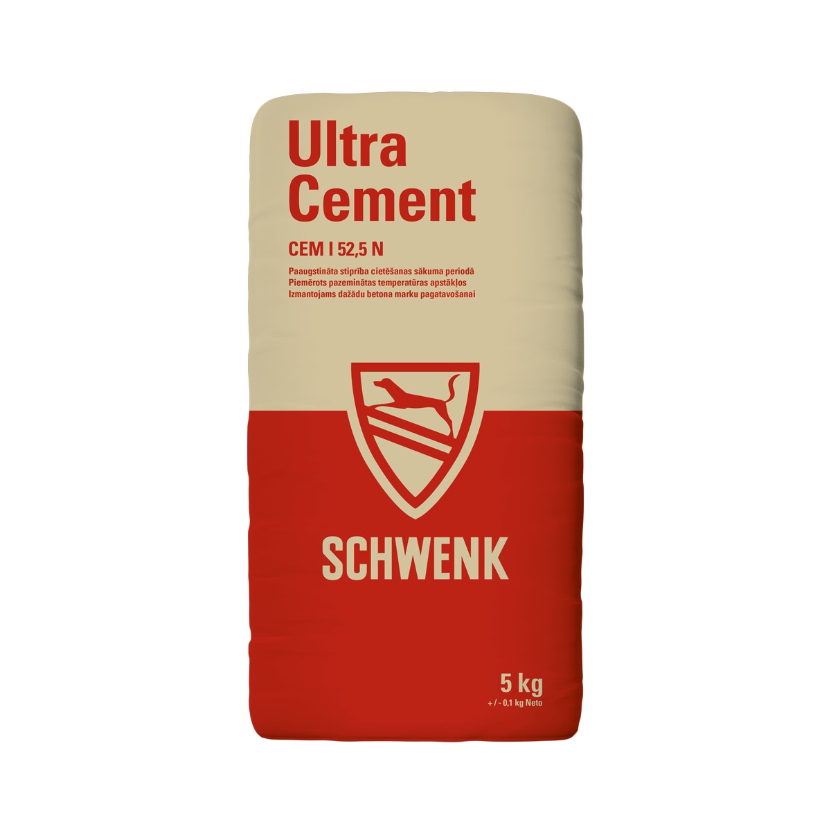 Schwenk Portlandcements, pelēks, CEM I 52.5 N