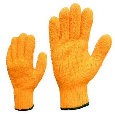 Darba cimdi 009, tekstila, PVC tīklveida pārklājums