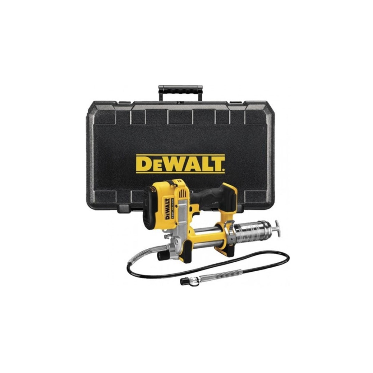 DeWalt Смазочный пистолет XR, 18 В, 400 мл (+koferis) DCGG571NK-XJ