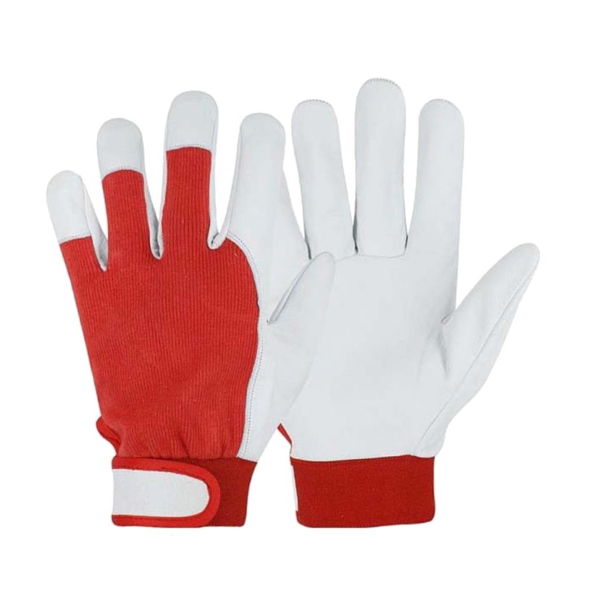 Wolf Darba cimdi AKC kazas ādas ar manžeti