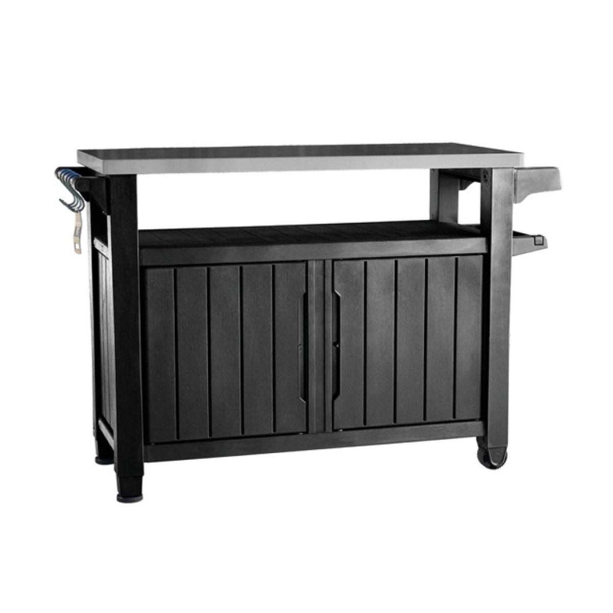 Keter Unity XL Многофункциональный сундук со столешницей 207L Antracīts