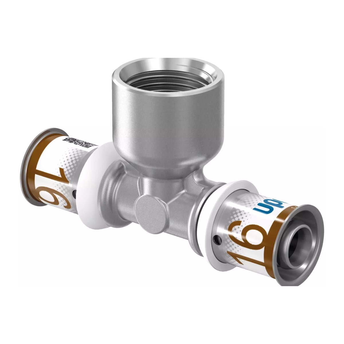 Uponor S-Press PLUS Trejgabals, iekšējā vītne, misiņš