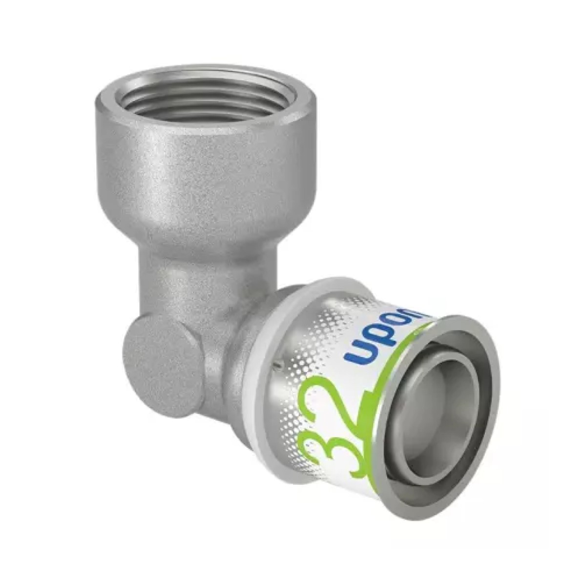 Uponor S-Press PLUS Колено 90°, внутренняя резьба, латунь Uponor S-Press PLUS Līkums 90°, iekšējā vītne, 32mm x 1 collas, misiņš