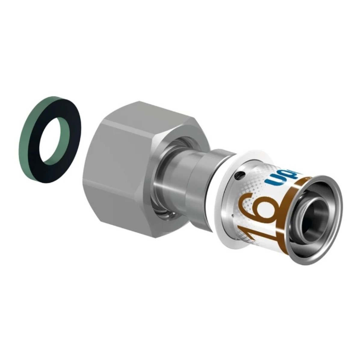 Uponor S-Press PLUS Pāreja ar saskrūvi