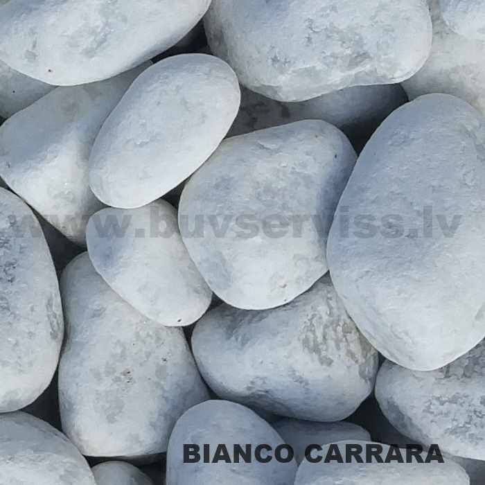Галька Bianco Carrara