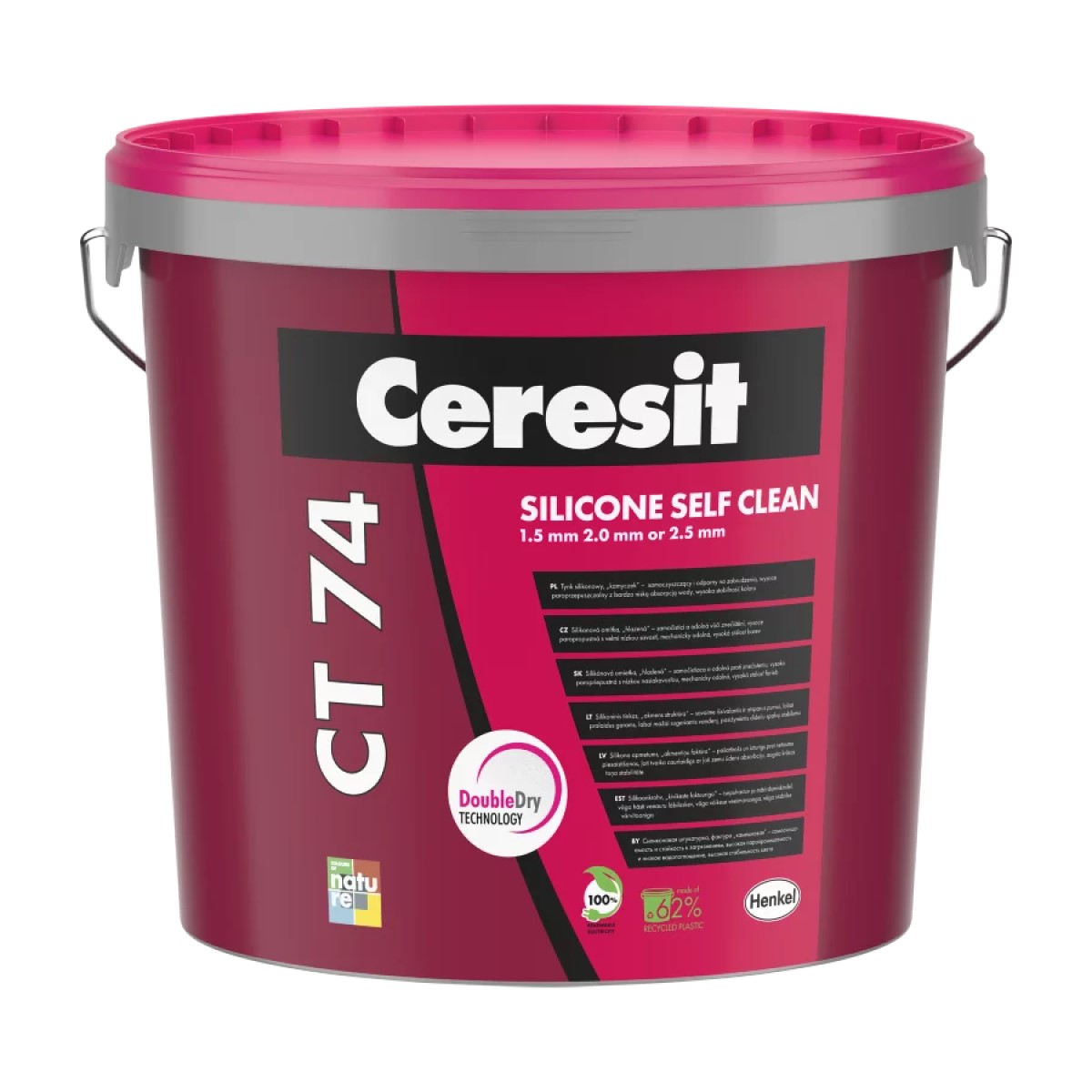 Ceresit CT 74 Silicone self clean Pašattīrošs silikona apmetums