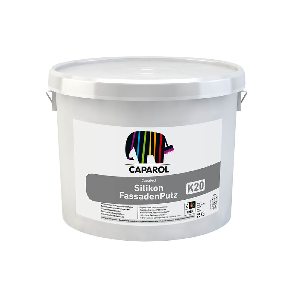 Caparol Capatect Silikon Fassadenputz Silikona dekoratīvais apmetums (biezpiens)