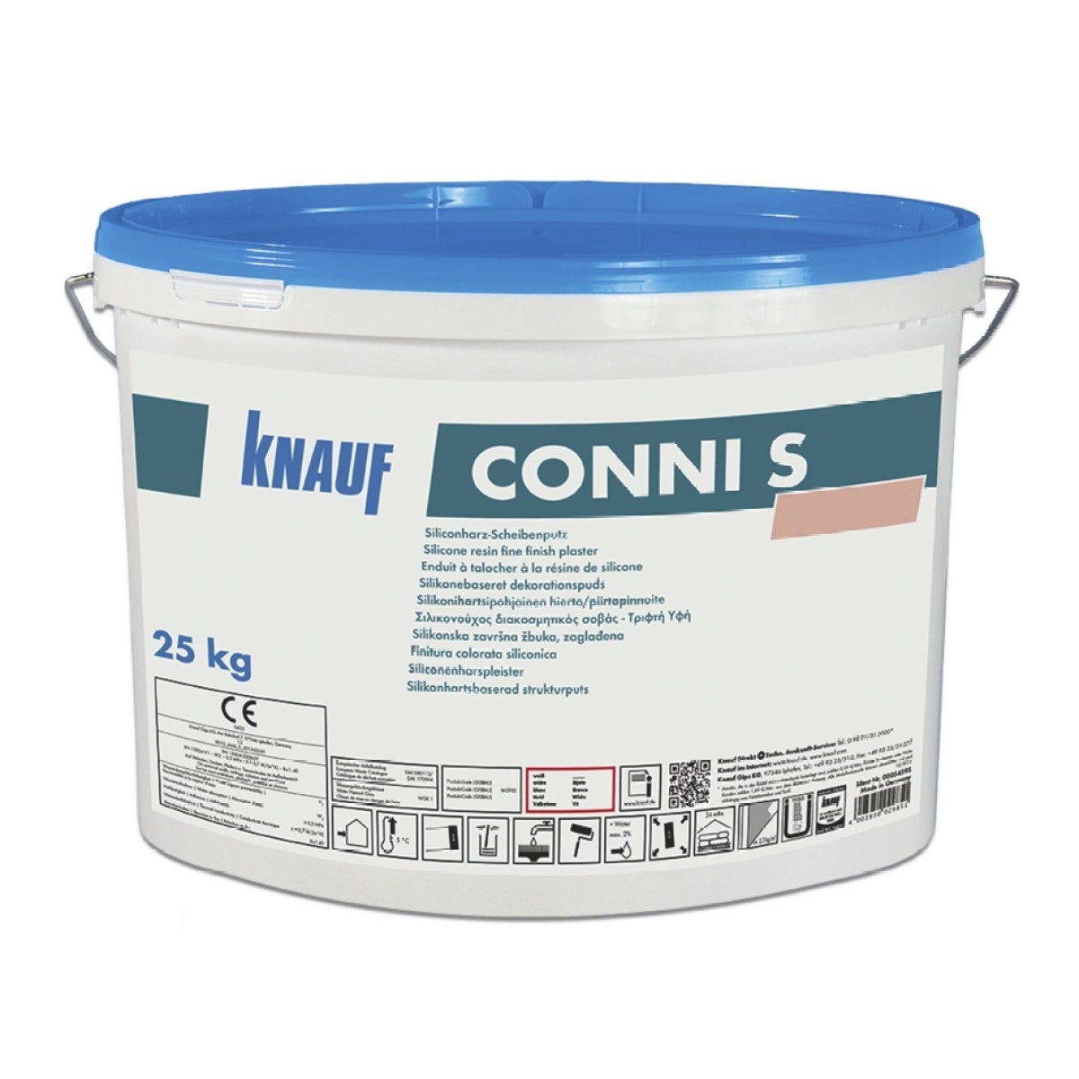 Knauf Conni S Dekoratīvais silikona apmetums, biezpiens