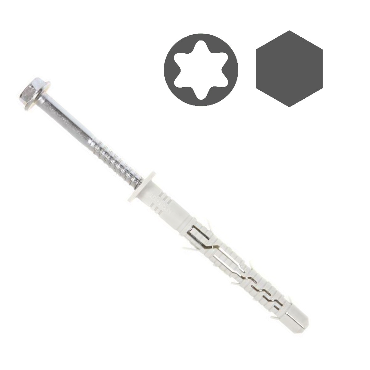 Wkret-met Neilona fasādes enkurs KPR-Fast-K, Torx