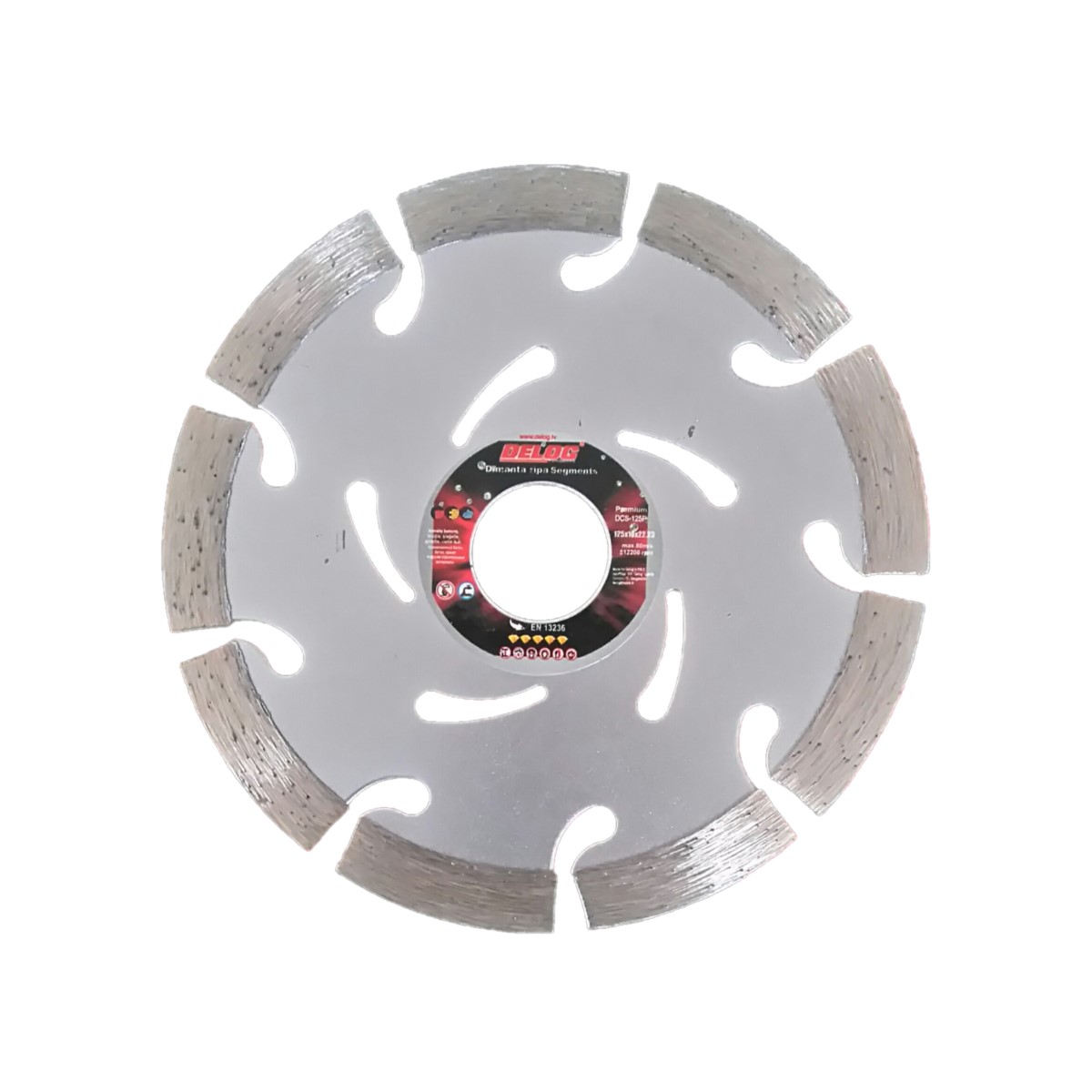 Delog Dimanta ripa, Segment, betonam