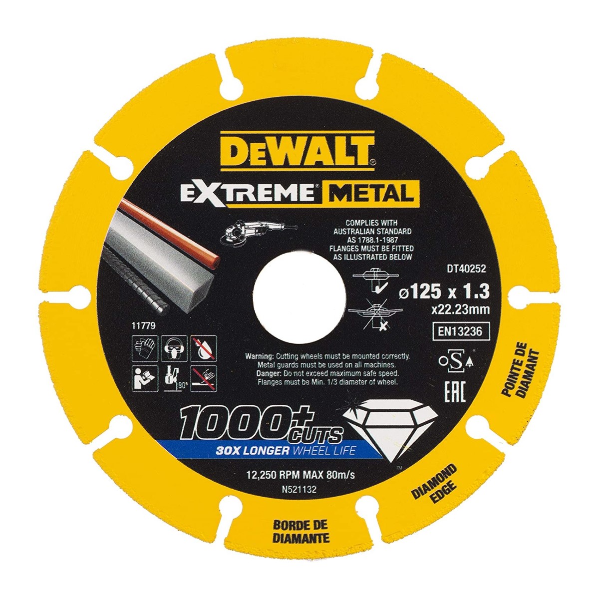 DeWalt Extreme griezējdisks metālam