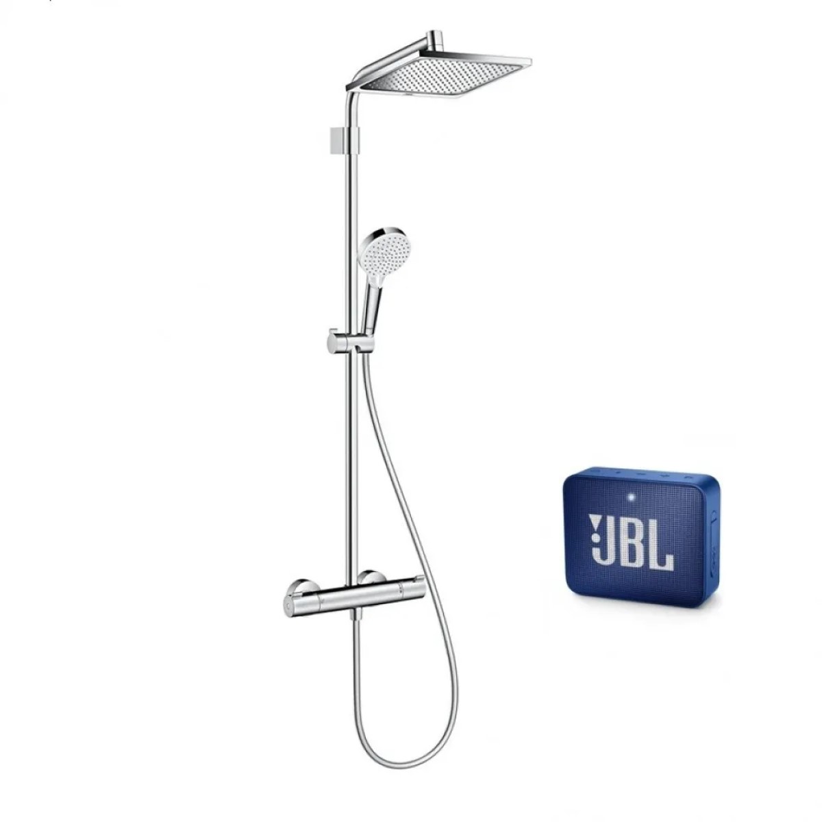 Hansgrohe Crometta E 240 Dušas sistēma ar termostatu +JBL