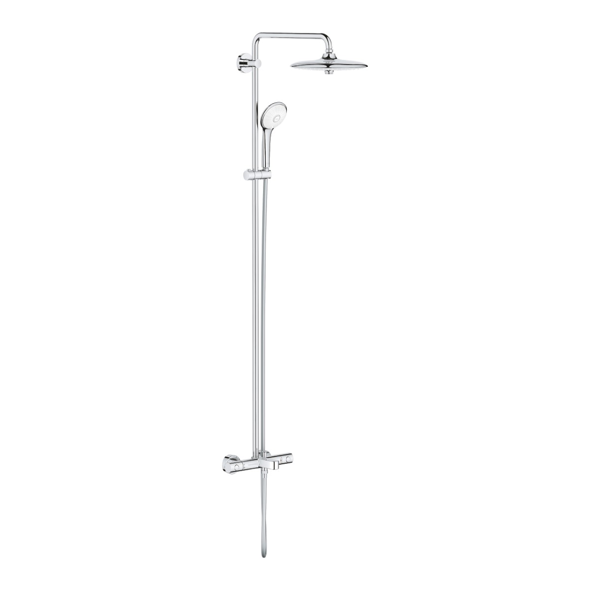 Grohe Euphoria System 260 Dušas sistēma ar termostatu vannas maisiītāju