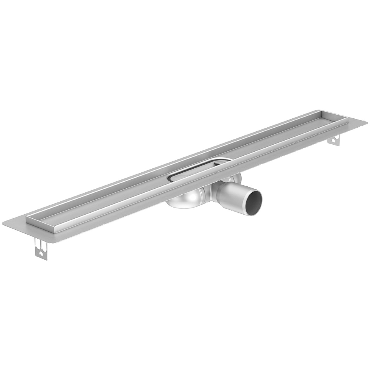 Aco ShowerDrain C, Dušas kanāls ar horizontālu atloku H=65mm