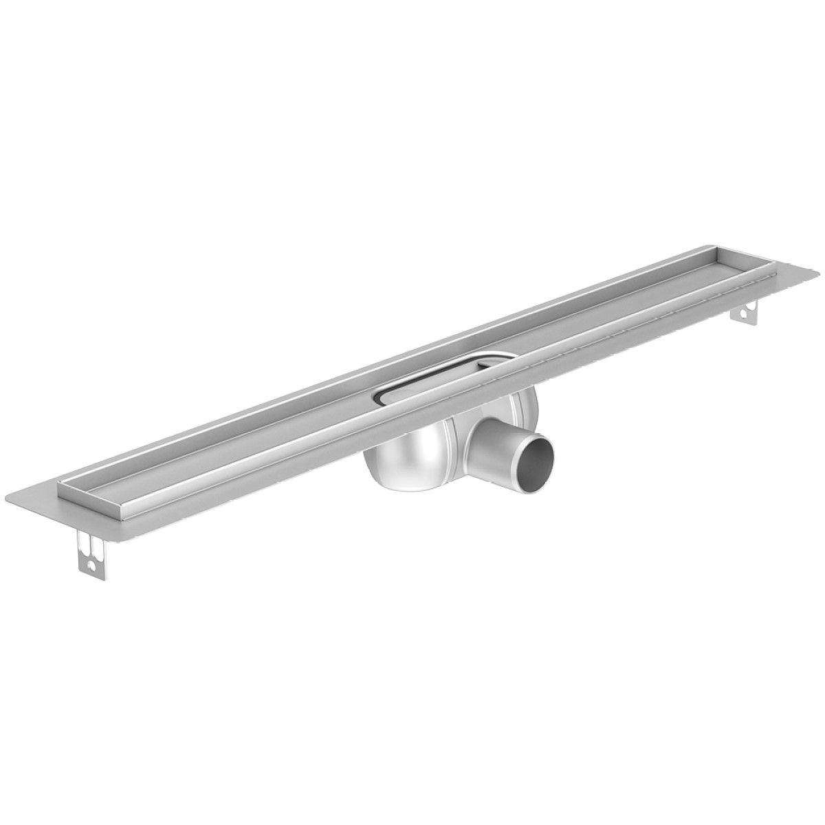 Aco ShowerDrain C, Dušas kanāls ar horizontālu atloku H=92mm