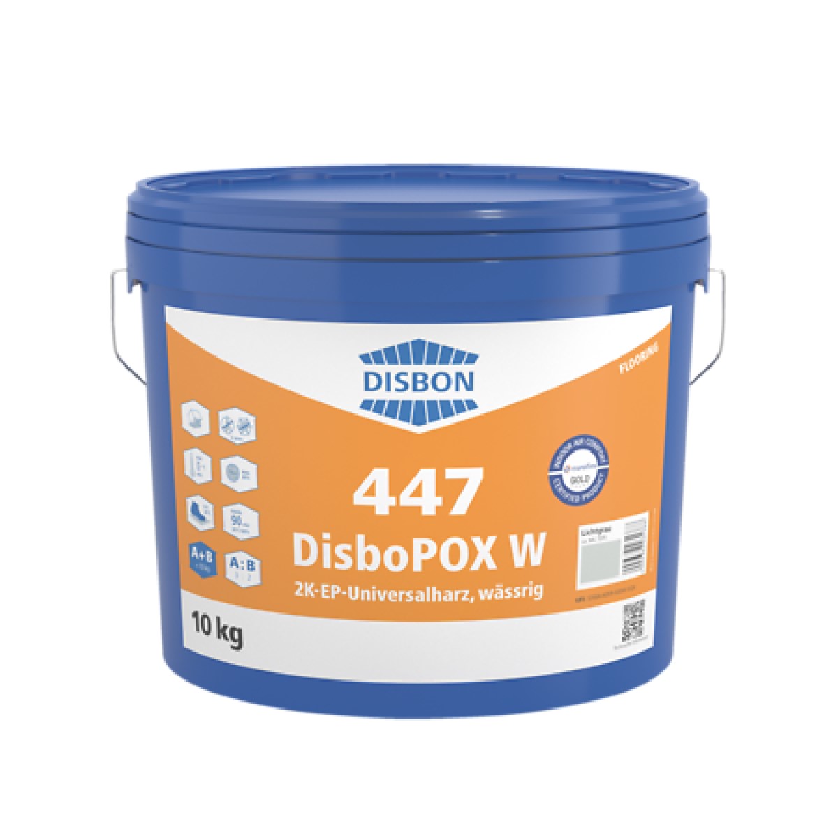 Disbon DisboPOX W 447 Divkomponentu epoksīds sienām un grīdam
