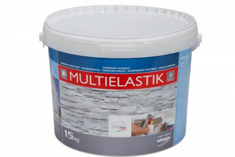 Stegu MULTIELASTIK сухой плиточный клей , pelēka, 15kg