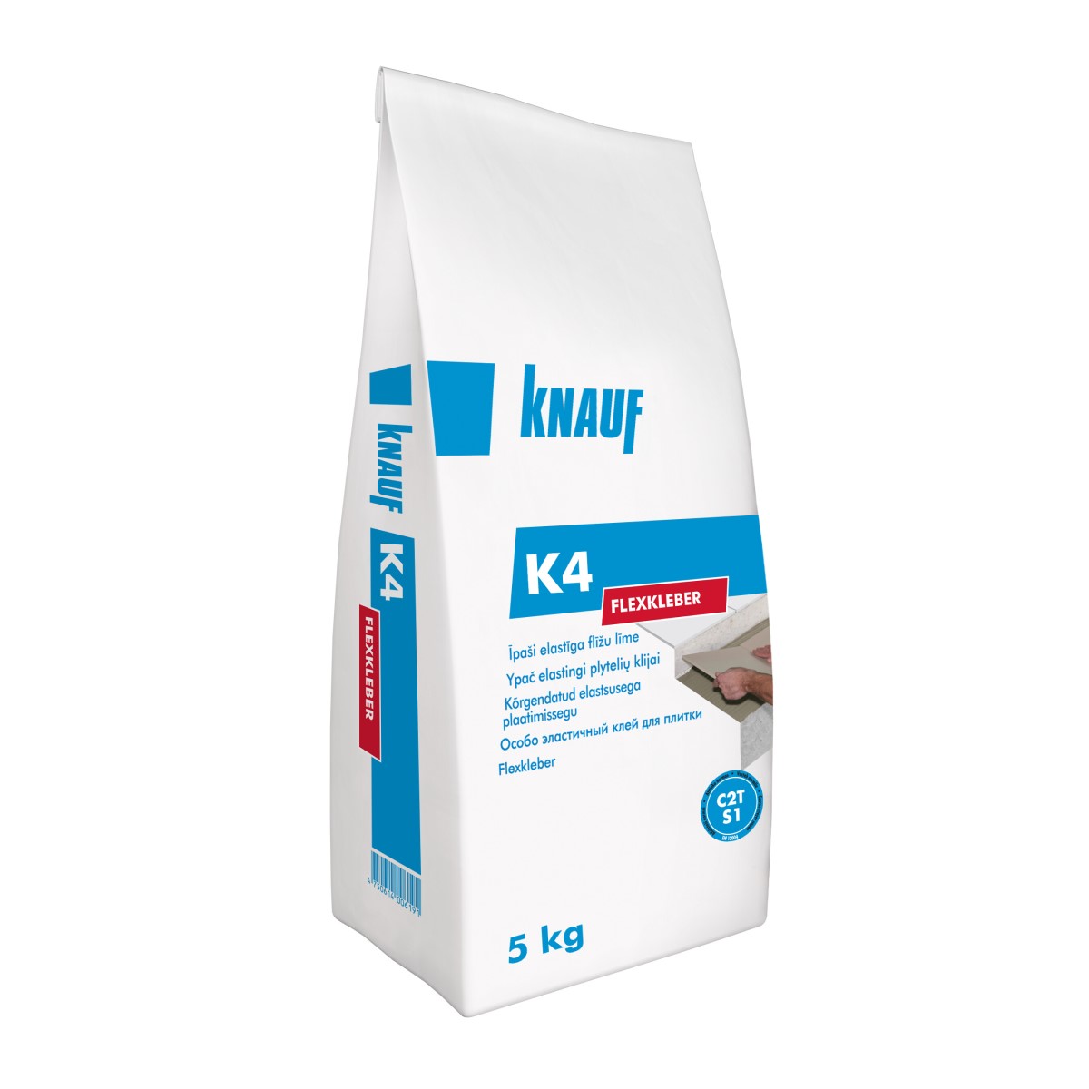 Knauf K4 Flexkleber īpaši elastīga flīžu līme (C2TE S1), 5kg