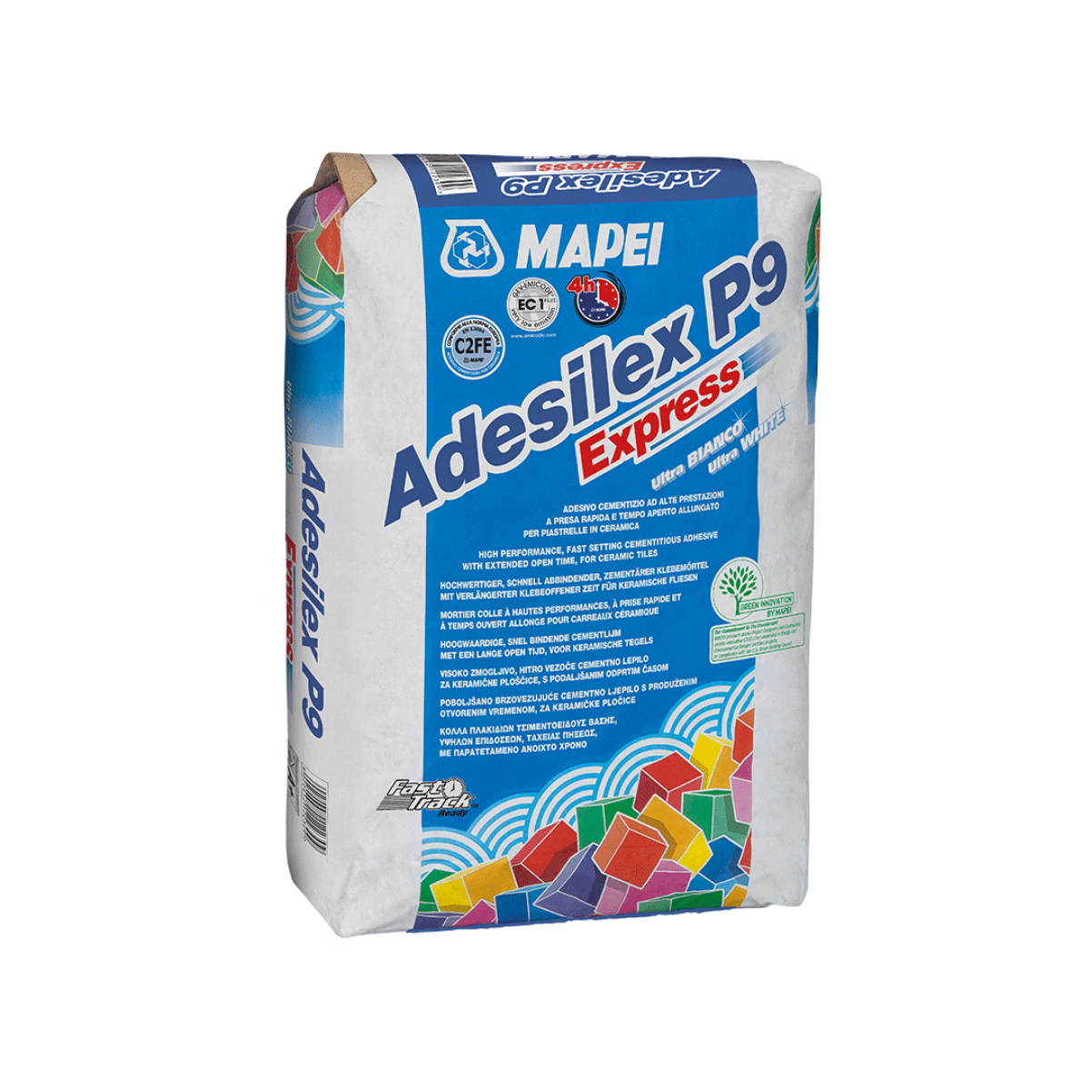 Mapei Adesilex P9 Ātri cietējoša flīžu līme (C2FT), 25 kg Express