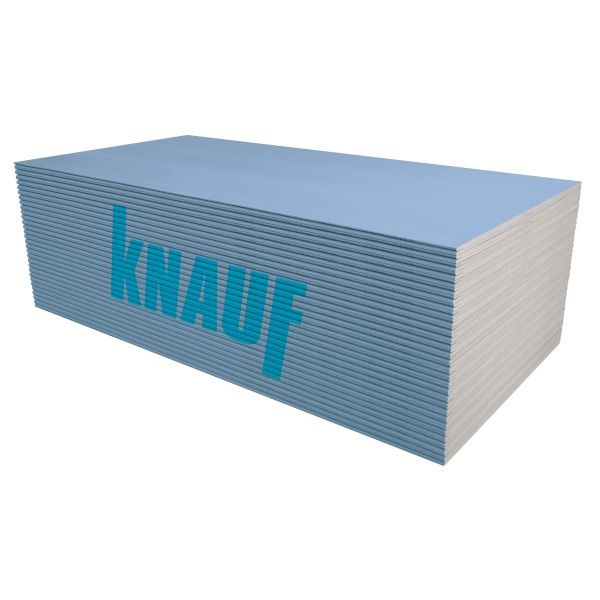 Knauf Blue (GKFI) īpaši izturīgs reģipsis (ģipškartons) 12,5x1200x3000mm