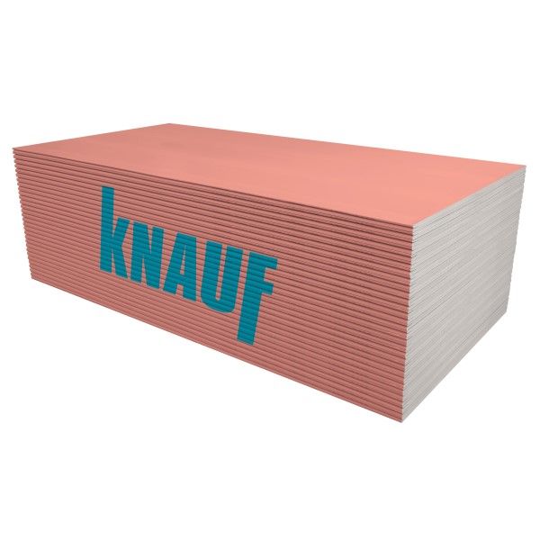 Knauf Red (GKF) ugunsdrošs reģipsis (ģipškartons) -  2.6m