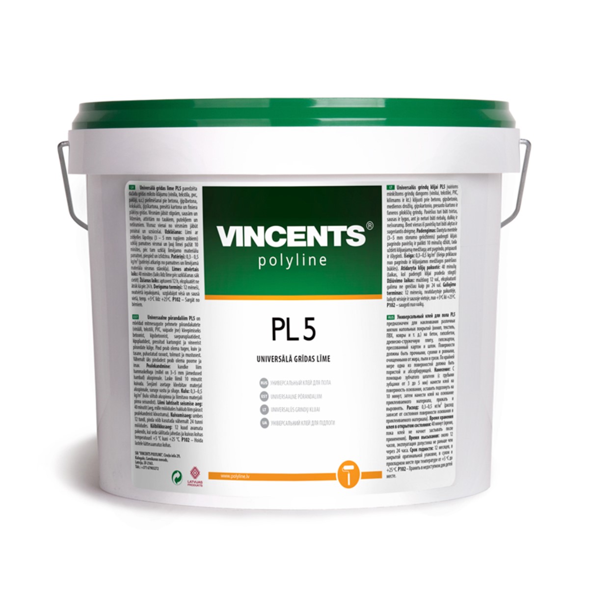 Vincents Polyline PL5 Universālā grīdas līme 1kg