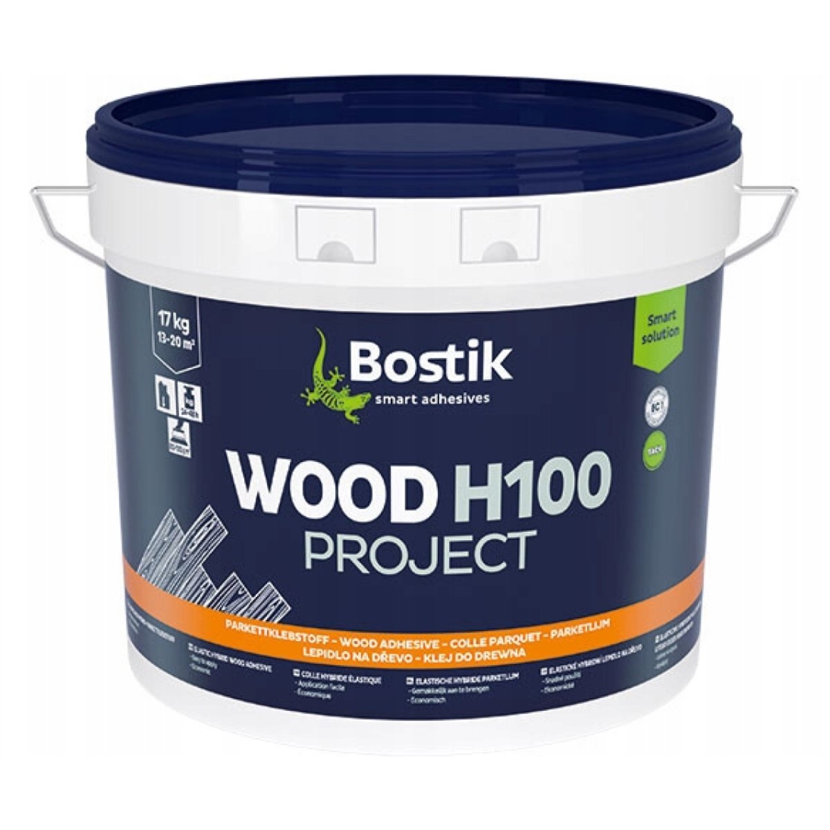 Bostik Wood H100 Project-P MSP līme parketam 14kg