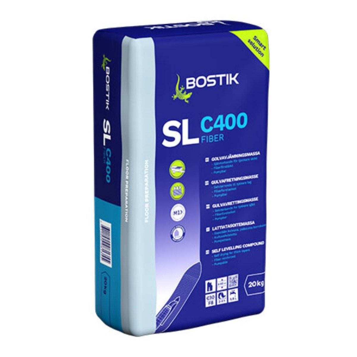 Bostik SL C400 Fiber grīdas pašizlīdzinošā masa ar šķiedrām